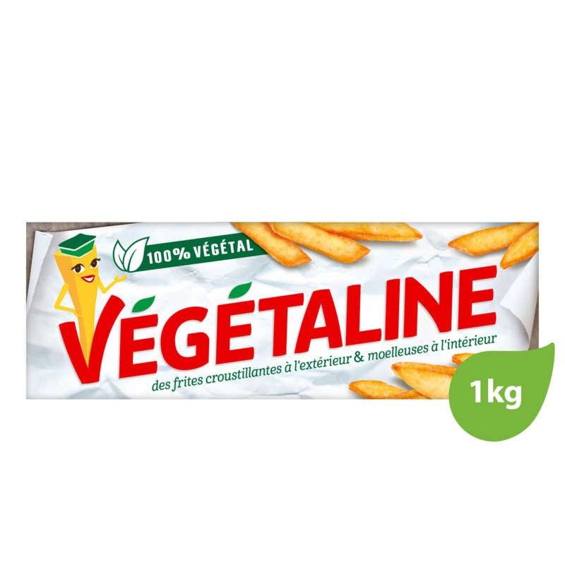 Végétaline Frites dorées, croustillantes et légères - 100% végétale 2x500g