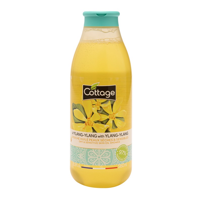 Cottage Douche Huile d'Ylang 560ml