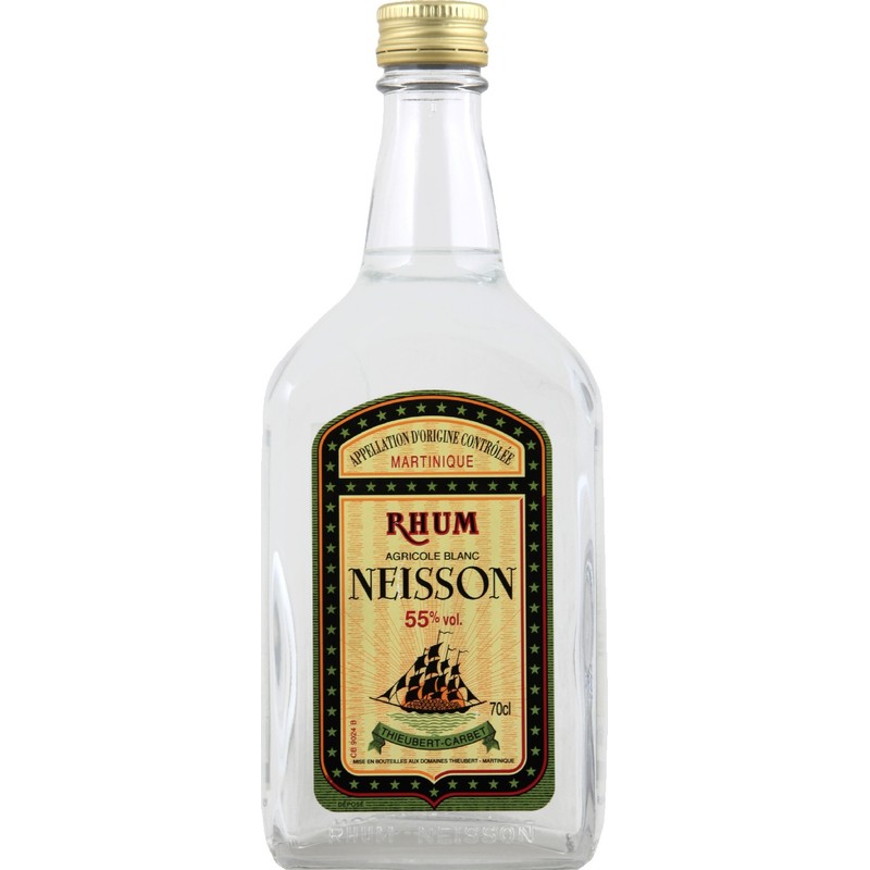 Neisson Rhum agricole blanc Martinique 55% Vol 70cl