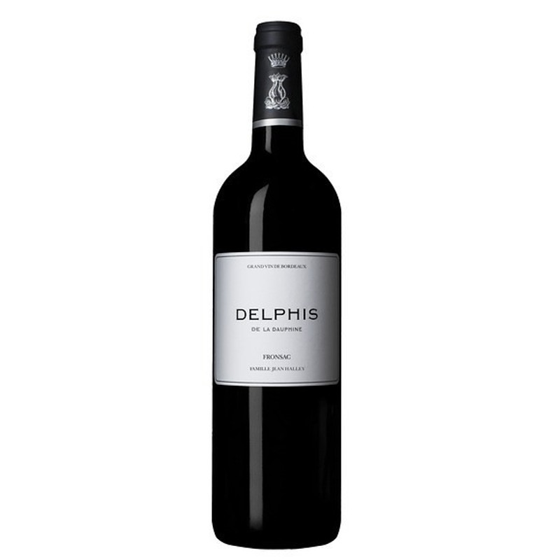 Delphis de Château La Dauphine Bordeaux Fronsac A.O.P. Rouge Bio 75CL