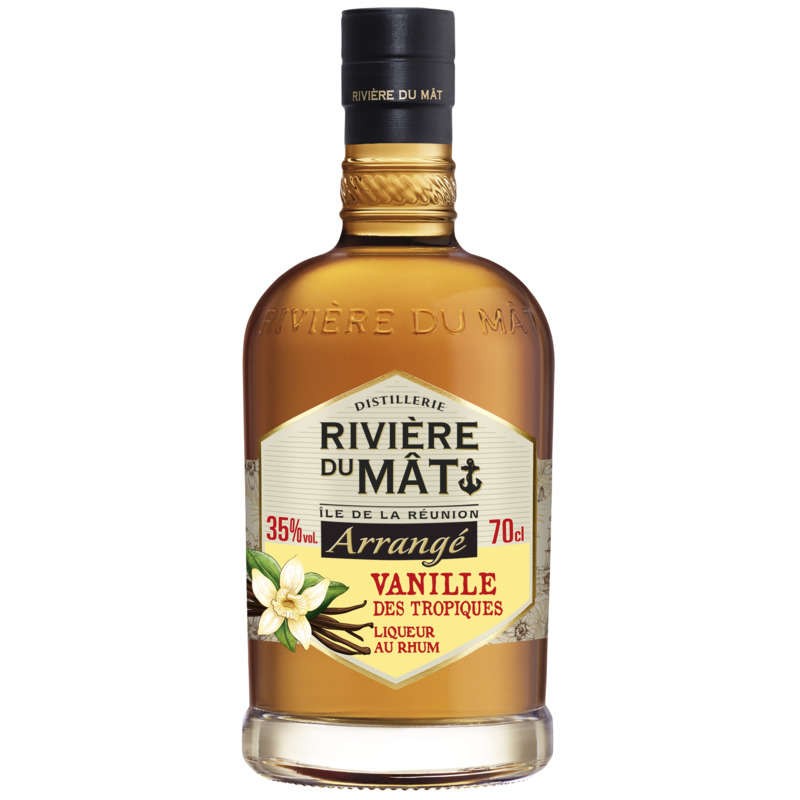 Rivière Du Mât rhum arrangé vanille des tropiques 70cl