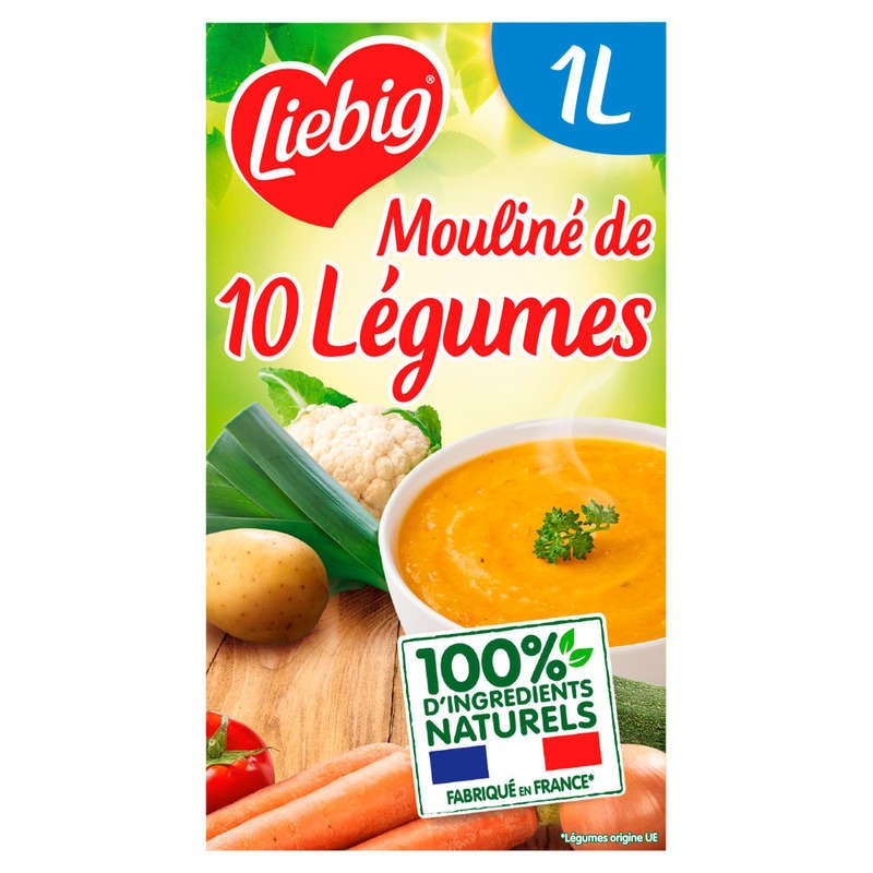 Liebig PurSoup' Mouliné de 10 légumes 1L