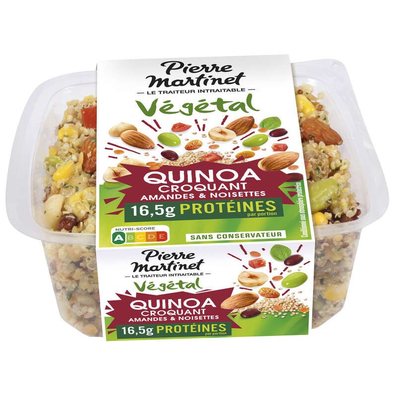 Pierre Martinet Salade de quinoa croquant 220g