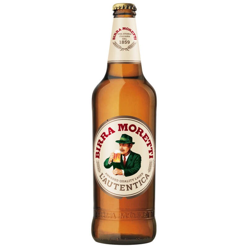 Birra Moretti Bière blonde italienne 4,6% vol. 66cl