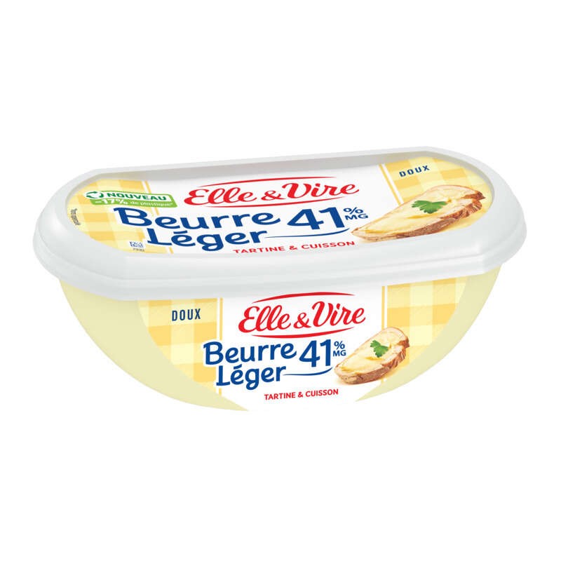 Elle & Vire Beurre Doux Léger 41% 250g