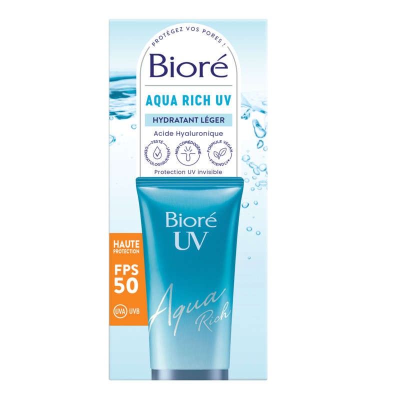 Bioré Aqua Rich Uv Crème Hydratant Léger SPF0 50ml