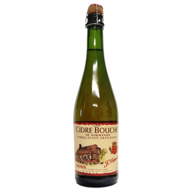 J.Verrier Cidre Artisanal Bouché Doux 75cl