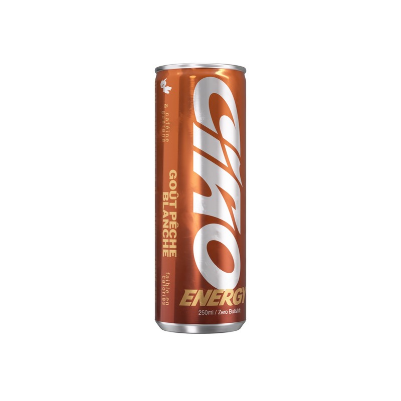 Ciao Energy Pêche blanche 25cl
