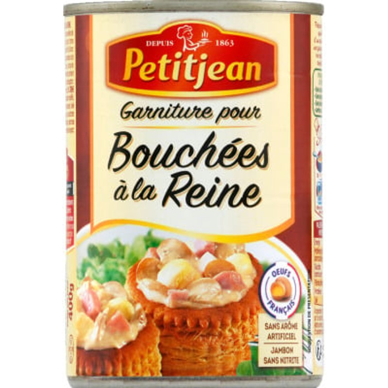 Petitjean Garniture pour bouchées à la Reine 400g