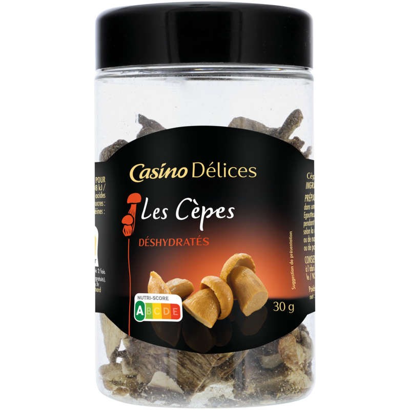 Casino Délices Cèpes Déshydratés 30g