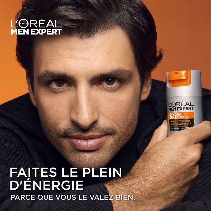 L'Oréal Paris Men Expert Crème Visage Hydratante Hydra Energetic Anti-fatigue 50ml