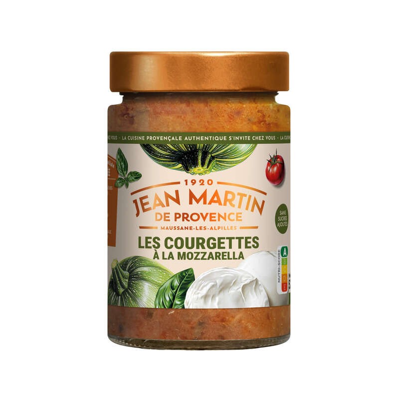 Jean Martin de Provence Courgettes a la mozzarella 520g