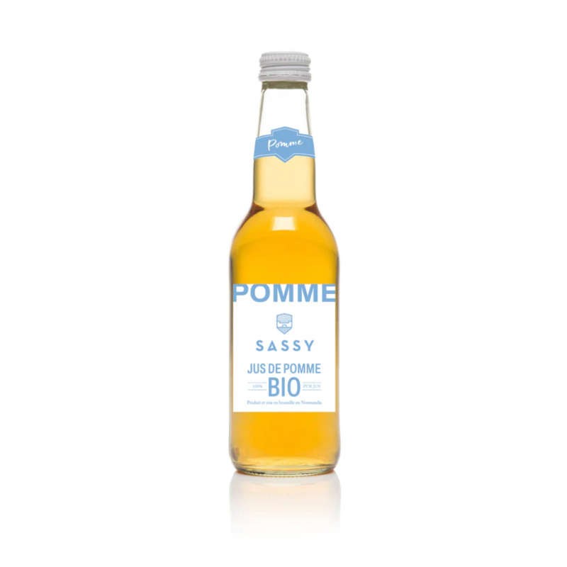 Sassy Jus de Pomme l'Inévitable Bio 33cl