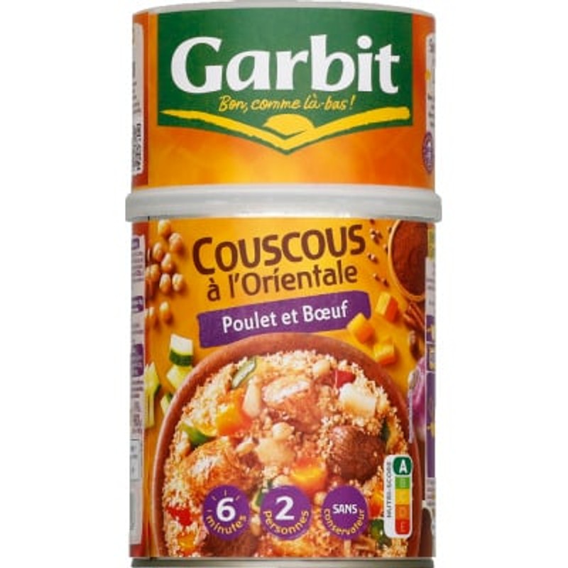 Garbit Couscous Royal Au Poulet & Bœuf 980g