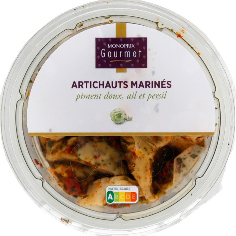 Monoprix Gourmet Artichauts marinés 120g