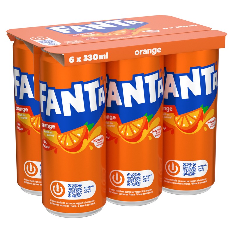 Fanta Orange 6x33cl