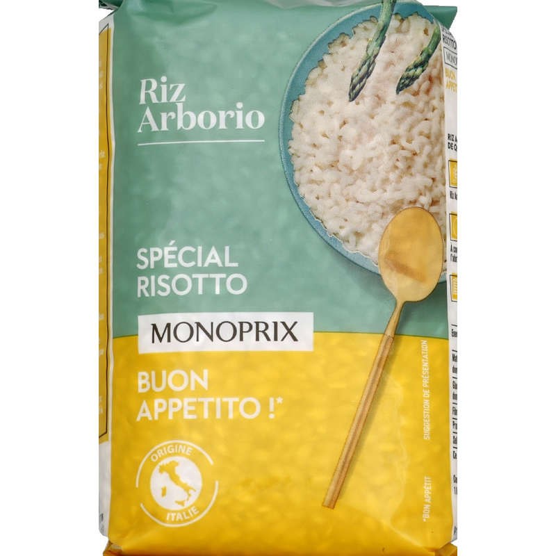 Monoprix Riz arborio spécial risotto 500g