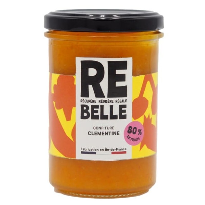 Re-belle Confiture Clémentine 230g