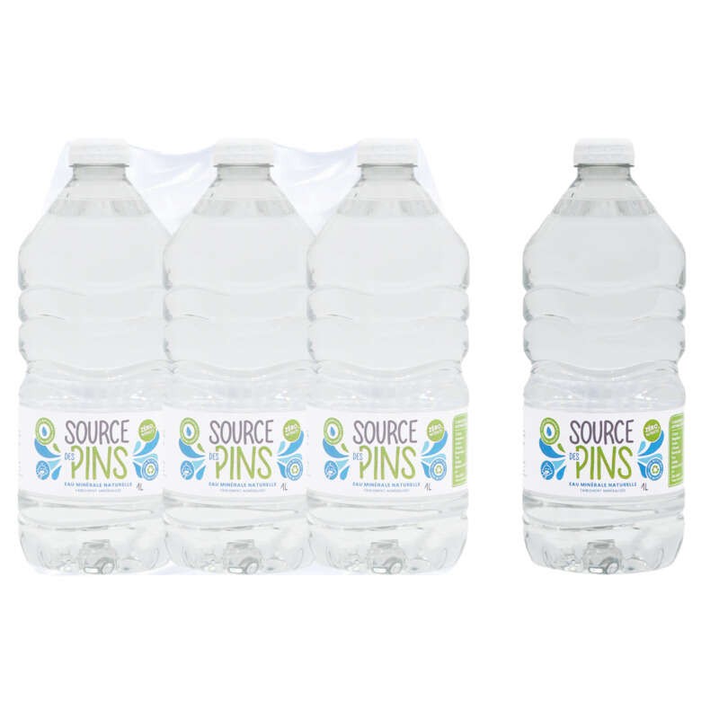 Monoprix Eau minérale naturelle plate 6x1L