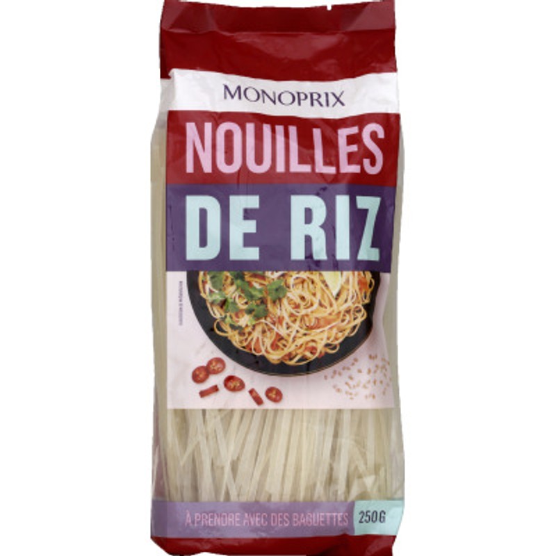 Monoprix Nouilles de Riz 250g