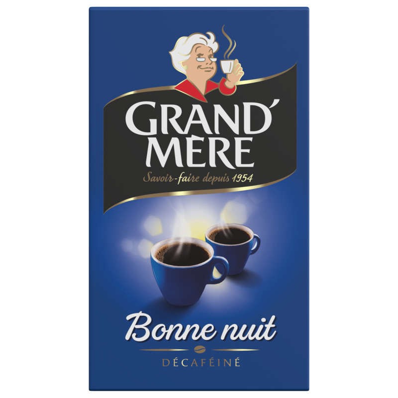 Grand'Mère Bonne Nuit Café moulu décaféiné 250g