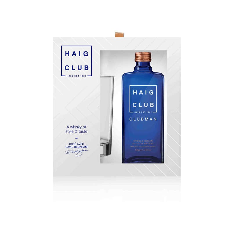 Haig Club Man Coffret Whisky 40% 70cl