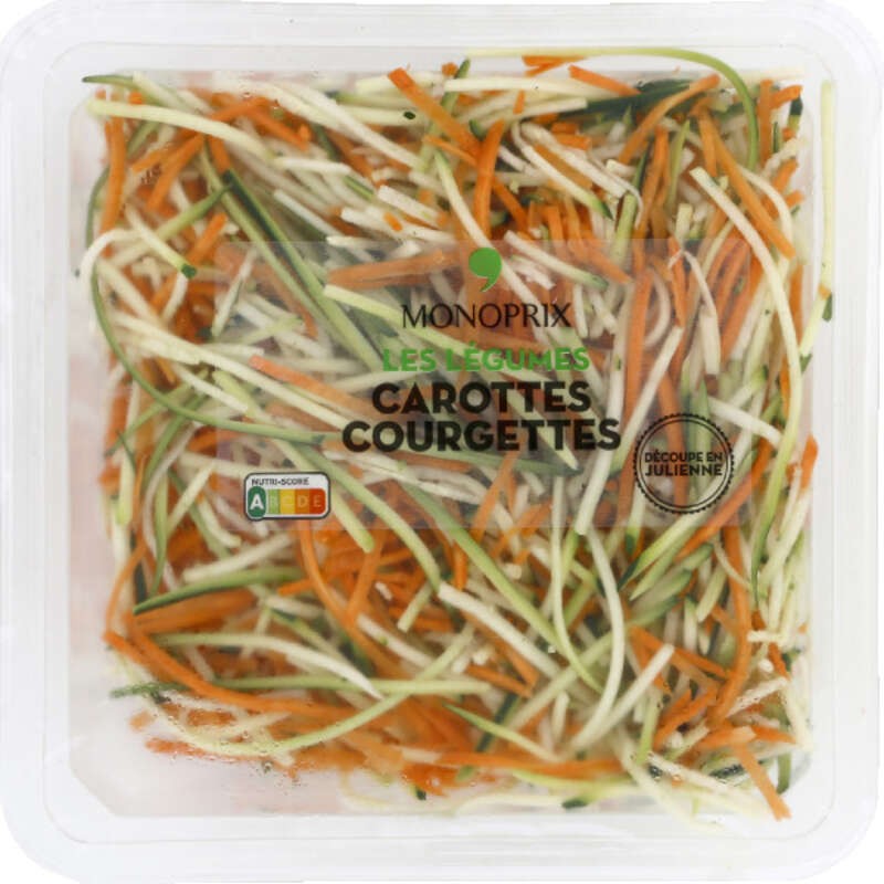 Monoprix Carottes & Courgettes 300g