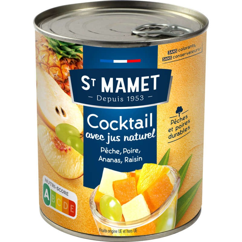 St Mamet Cocktail de fruits 850g