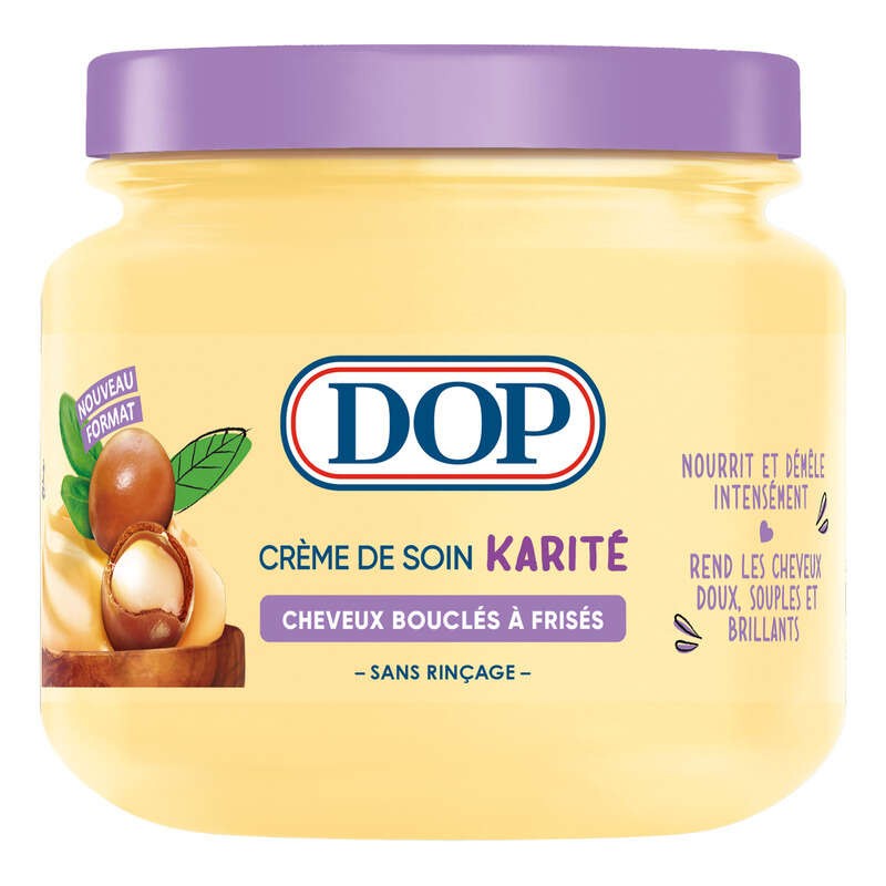 Dop Crème de soin karité pour cheveux 340ml