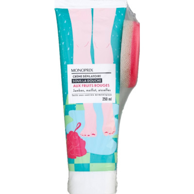 Monoprix Crème Dépilatoire Sous La Douche 250ml