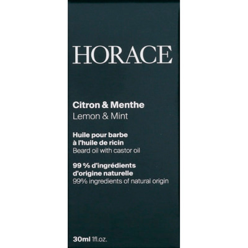 Horace Huile Pour Barbe Citron & Menthe 30ml