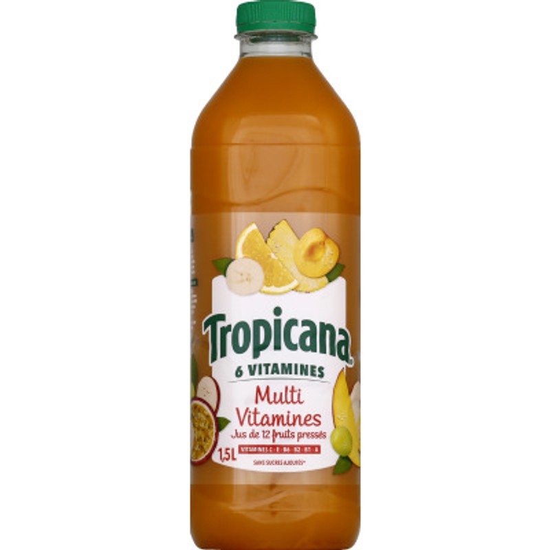 Tropicana Jus Multivitamines la Bouteille de 1,5L