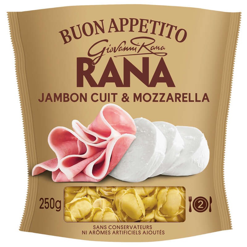 Rana Tortellini Jambon cuit Mozzarella 250g