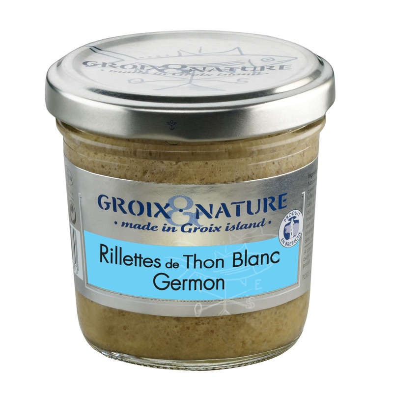 Groix & Nature Rillettes de Thon Blanc 100g