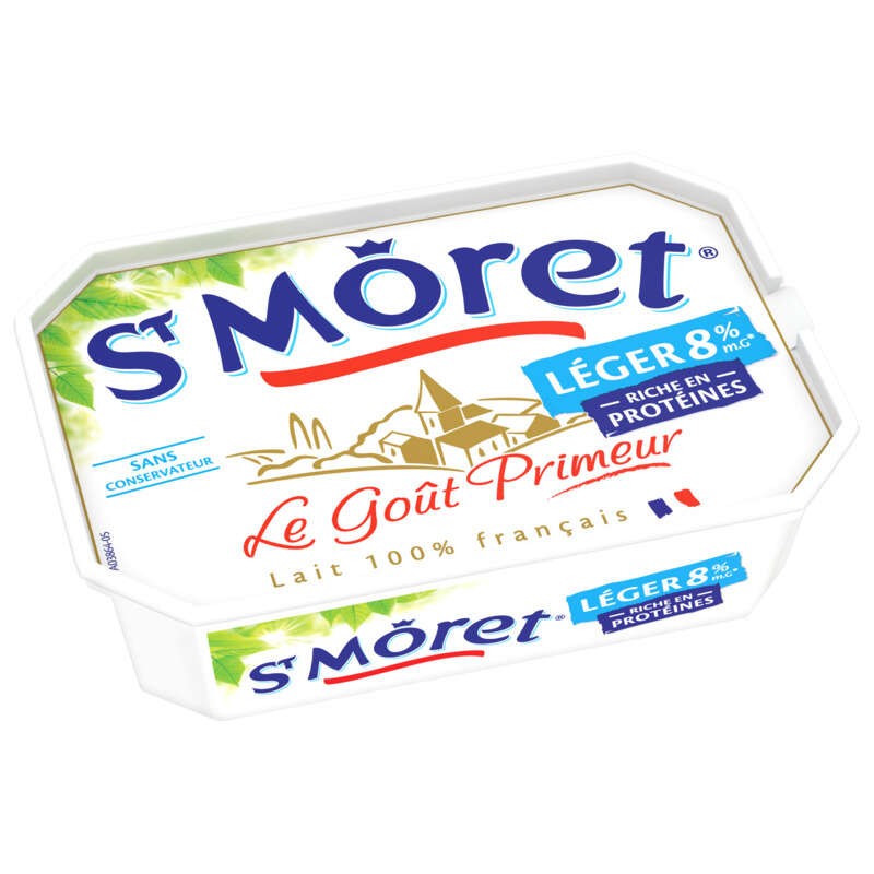 St Môret Le Goût Primeur Léger 8% de Mg Barquette 150g