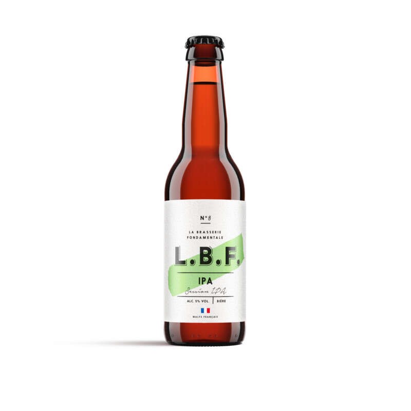 L.B.F Bière ipa 5% vol 33cl