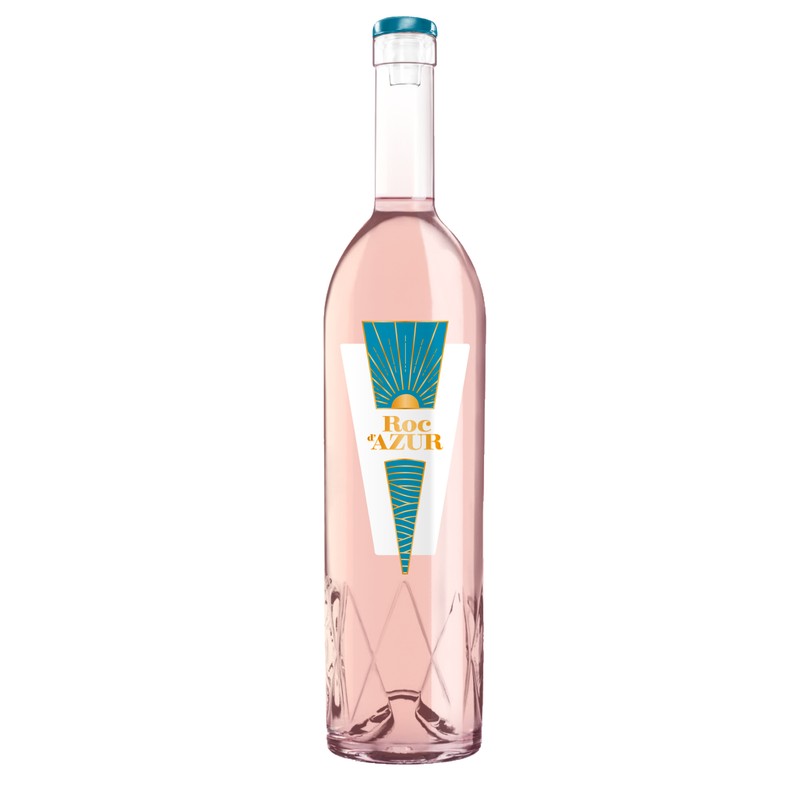 Roc Azur Méditerranée Vin Rosé Igp 75cl