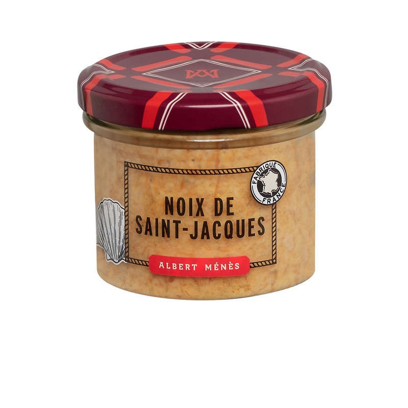Albert Ménès Rillettes de Noix de Saint Jacques 90g