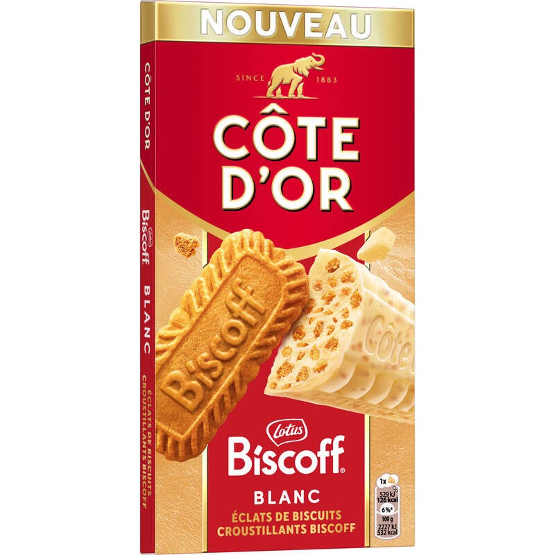 Côte D'Or Blanc Biscoff 190g