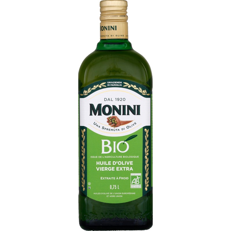 Monini Bio Huile d'olive vierge extra 75cl