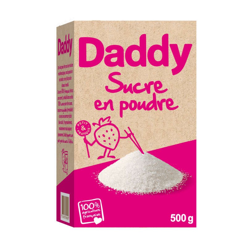 Daddy Sucre en poudre 500g