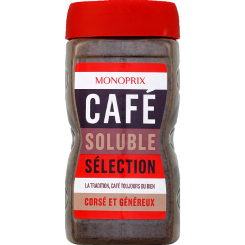 Monoprix Café Soluble Sélection 200g