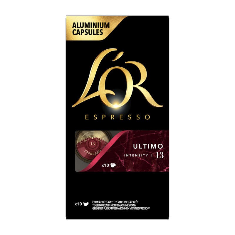 L'Or Espresso ultimo café en capsules x10 - 52g