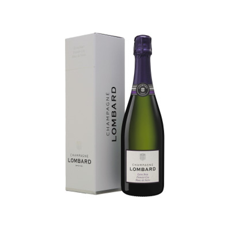 Champagne Lombard Extra Brut 1er Cru Blanc De Noirs 75cl