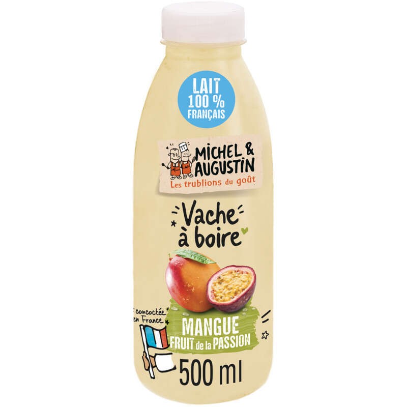 Michel Et Augustin Yaourt À Boire Mangue Passion 25cl