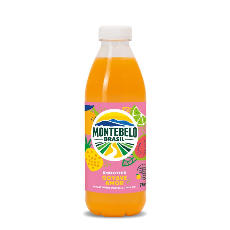 Montebelo Smoothie Goyave Orange Ananas & Citron Vert 750ml