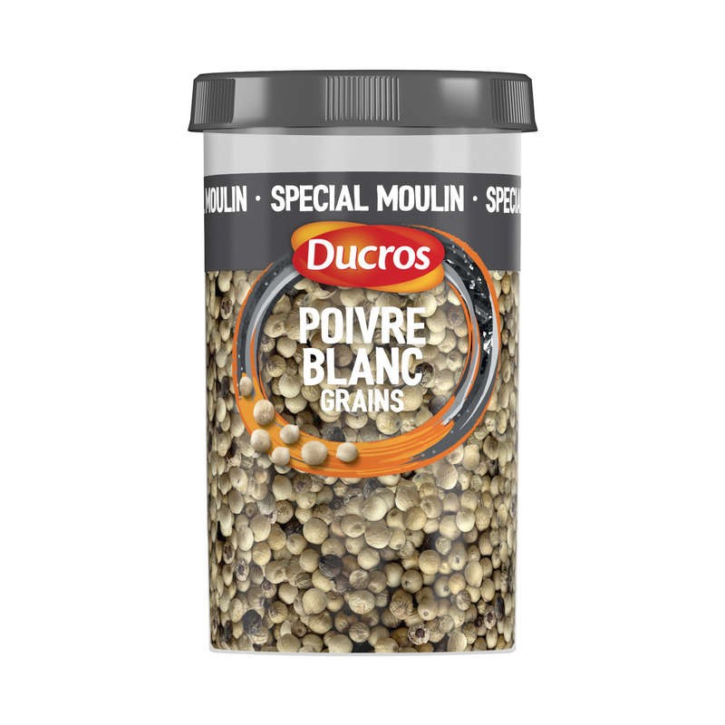 Ducros Poivre Blanc Grains 100g