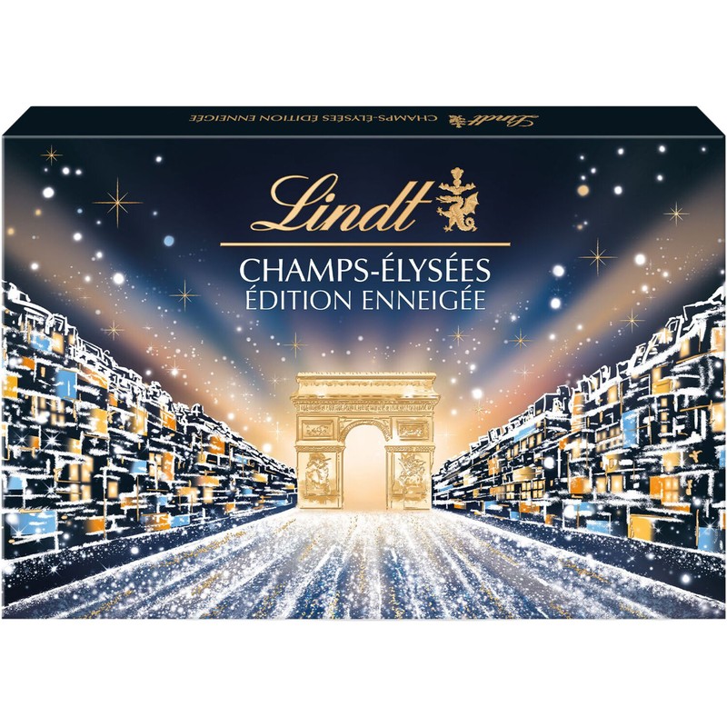 Lindt Champs-Elysées Edition enneigée 161g