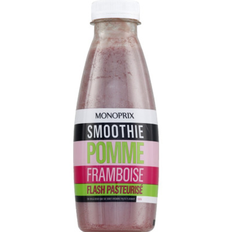 Monoprix Smoothie pomme framboise flash pasteurisé 50cl