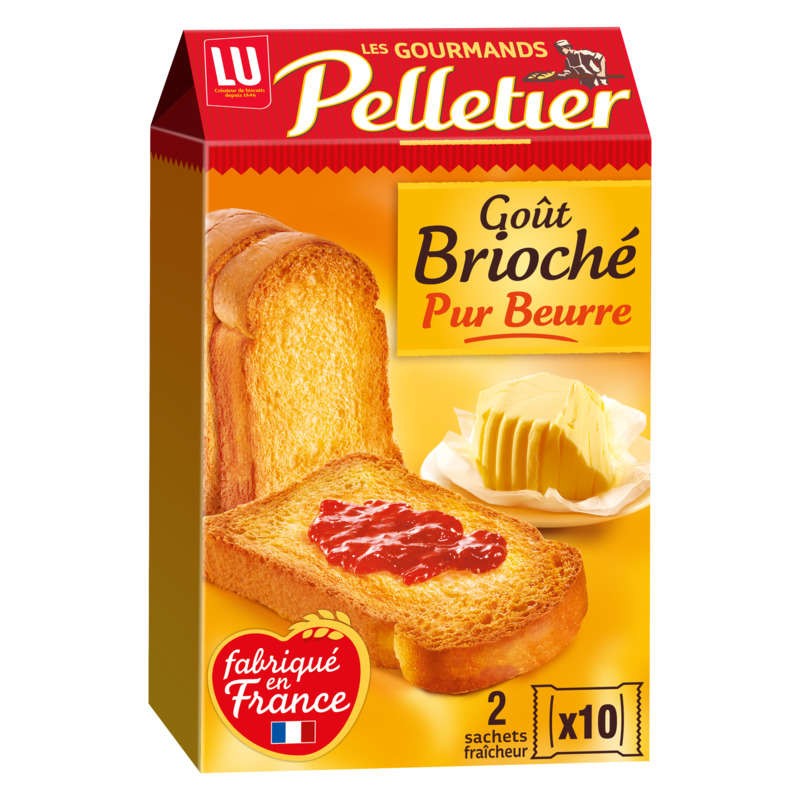 Lu Heudebert Biscottes goût Brioché 260g